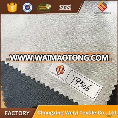 100% Polyester double dot stitch bond nonwoven fusible interlining