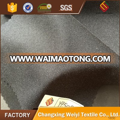 Supply Modern width 90/100/150cm 100% Polyester non woven interlining