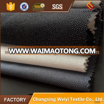 Supply contemporary Weight 20-140gsm 100% polyester interlining